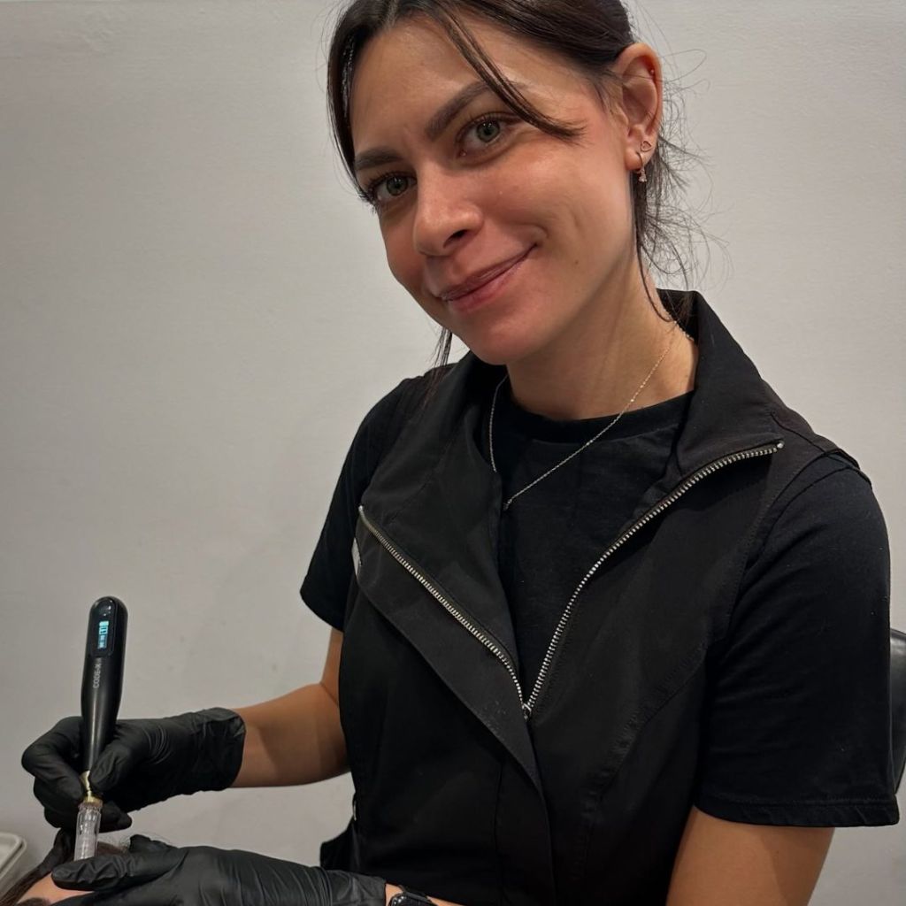 Senior facialist Taylor
